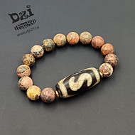 Денежный Крючок и Зубы Тигра Бусина Дзи